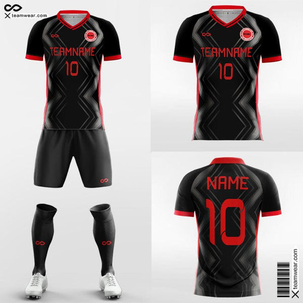 Geometry - Custom Soccer Jerseys Kit Sublimated for University-XTeamwear