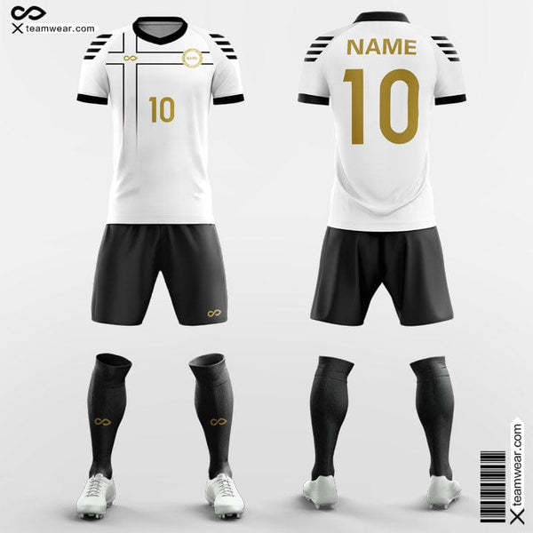 Cool Flourishing - Custom Soccer Jerseys Kit Sublimated Design