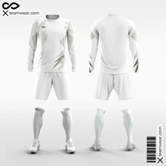 Cikers Sports 非黑五 White / S Light And Shadow - Men's Sublimated Long Sleeve Football Kit
