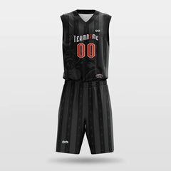 Cikers Sports Basketball Jersey black / S Bull Demon - Customized Sublimated Basketball Set