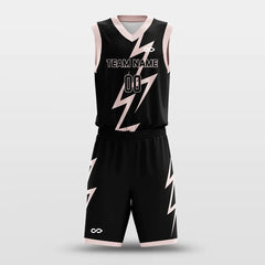 Cikers Sports Basketball Jersey Black / S Thunder - Customized Sublimated Basketball Set