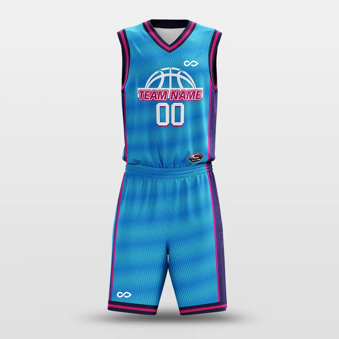 Cikers Sports Basketball Jersey Blue / S Fantasy - Customized Sublimated Basketball Set