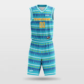 Cikers Sports Basketball Jersey blue / S Ripple - Customized Sublimated Basketball Set