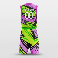 Cikers Sports Basketball Jersey Boom - Customized Sublimated Basketball Set