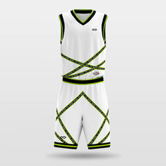 Cikers Sports Basketball Jersey Fission - Customized Sublimated Basketball Set