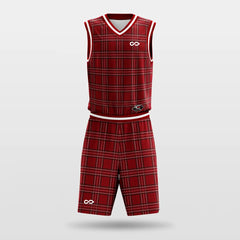 Cikers Sports Basketball Jersey Hello World - Customized Sublimated Basketball Set