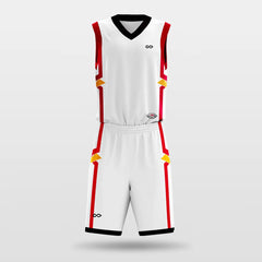 Cikers Sports Basketball Jersey Hero - Customized Sublimated Basketball Set