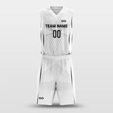 Cikers Sports Basketball Jersey Latitude and Longitude - Customized Sublimated Basketball Set