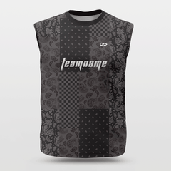 Cikers Sports Basketball Jersey Paisley - Customized Wide Shoulder Basketball Jersey