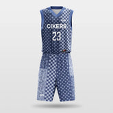 Cikers Sports Basketball Jersey Purple / S Cashew - Customized Sublimated Basketball Set