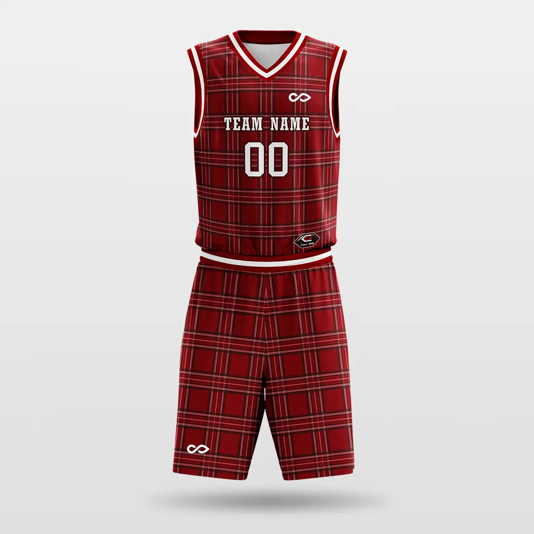 Cikers Sports Basketball Jersey red / S Hello World - Customized Sublimated Basketball Set