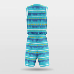 Cikers Sports Basketball Jersey Ripple - Customized Sublimated Basketball Set