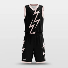 Cikers Sports Basketball Jersey Thunder - Customized Sublimated Basketball Set