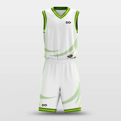 Cikers Sports Basketball Jersey Vine - Customized Sublimated Basketball Set