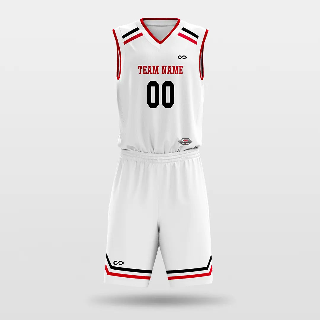 Cikers Sports Basketball Jersey white / S CLASSIC11 - Customized Sublimated Basketball Set