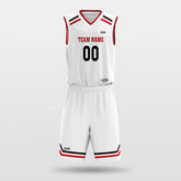 Cikers Sports Basketball Jersey white / S CLASSIC11 - Customized Sublimated Basketball Set