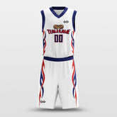 Cikers Sports Basketball Jersey WHITE / S CLASSIC18 - Customized Sublimated Basketball Set