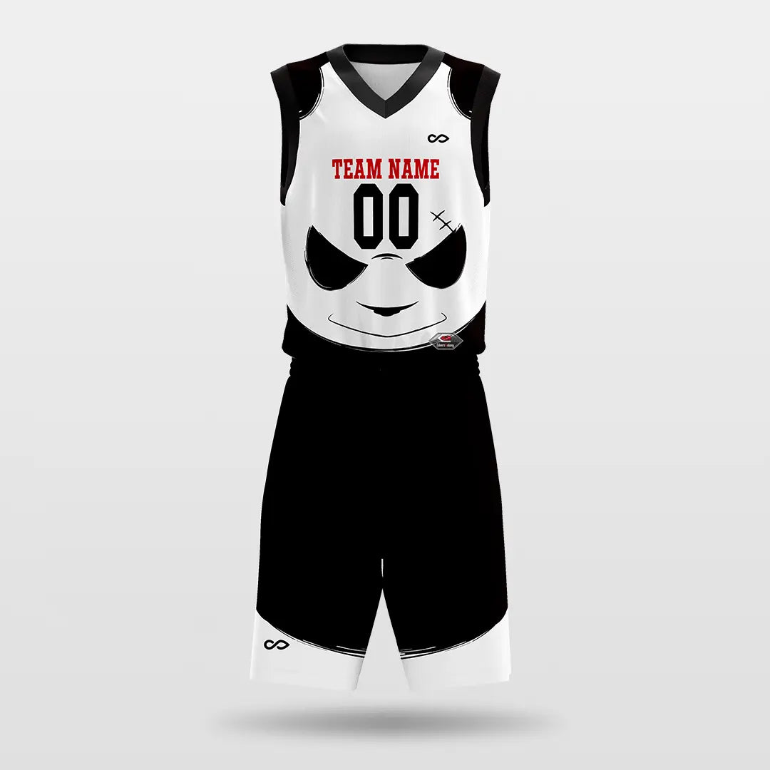 Cikers Sports Basketball Jersey White / S Panda - Customized Sublimated Basketball Set