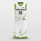 Cikers Sports Basketball Jersey White / S Vine - Customized Sublimated Basketball Set