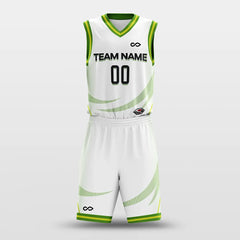 Cikers Sports Basketball Jersey White / S Vine - Customized Sublimated Basketball Set