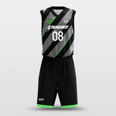 Cikers Sports Basketball Uniforms Black / S Track - Custom Sublimated Basketball Uniform Set