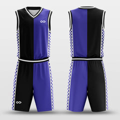 Cikers Sports Basketball Uniforms Chessboard - Custom Sublimated Basketball Uniform Set