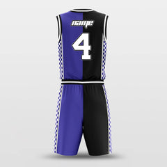 Cikers Sports Basketball Uniforms Chessboard - Custom Sublimated Basketball Uniform Set