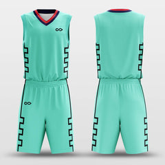 Cikers Sports Basketball Uniforms Citywall - Custom Sublimated Basketball Uniform Set