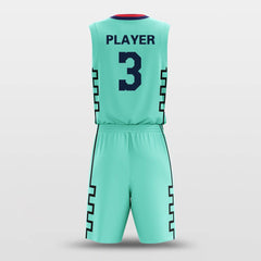 Cikers Sports Basketball Uniforms Citywall - Custom Sublimated Basketball Uniform Set