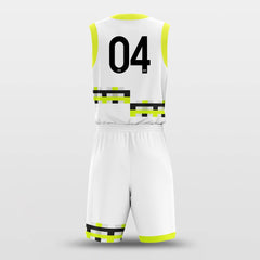 Cikers Sports Basketball Uniforms Failure - Custom Sublimated Basketball Uniform Set Mosaic Graphic
