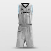 Cikers Sports Basketball Uniforms Grey / S Ecology - Custom Sublimated Basketball Uniform Set