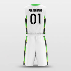 Cikers Sports Basketball Uniforms Neon - Custom Sublimated Basketball Uniform Set