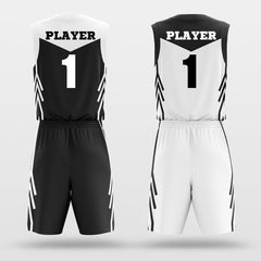 Cikers Sports Basketball Uniforms Pinetree - Customized Reversible Sublimated Basketball Uniforms