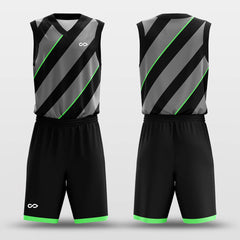 Cikers Sports Basketball Uniforms Track - Custom Sublimated Basketball Uniform Set