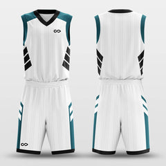Cikers Sports Basketball Uniforms Tyre - Custom Sublimated Basketball Uniform Set
