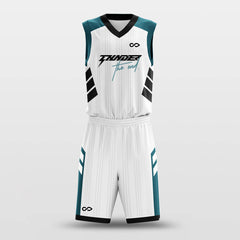 Cikers Sports Basketball Uniforms White / S Tyre - Custom Sublimated Basketball Uniform Set
