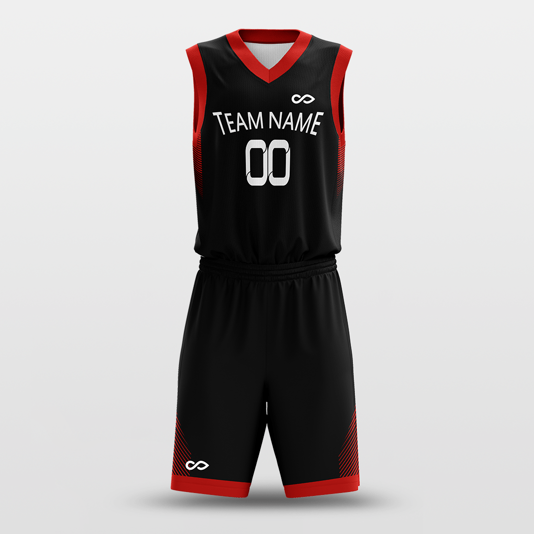 Cikers Sports Black / S Classic52 - Customized Sublimated Basketball Set
