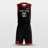 Cikers Sports Black / S Classic52 - Customized Sublimated Basketball Set