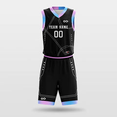 Cikers Sports black / S Construct - Customized Sublimated Basketball Set