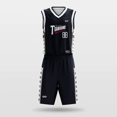 Cikers Sports black / S Dark Night - Customized Sublimated Basketball Set