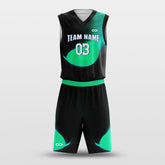 Cikers Sports Black / S Half Conscious - Customized Sublimated Basketball Set