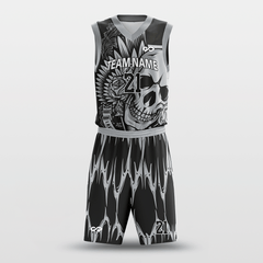 Cikers Sports Black / S Love and Death - Customized Sublimated Basketball Set