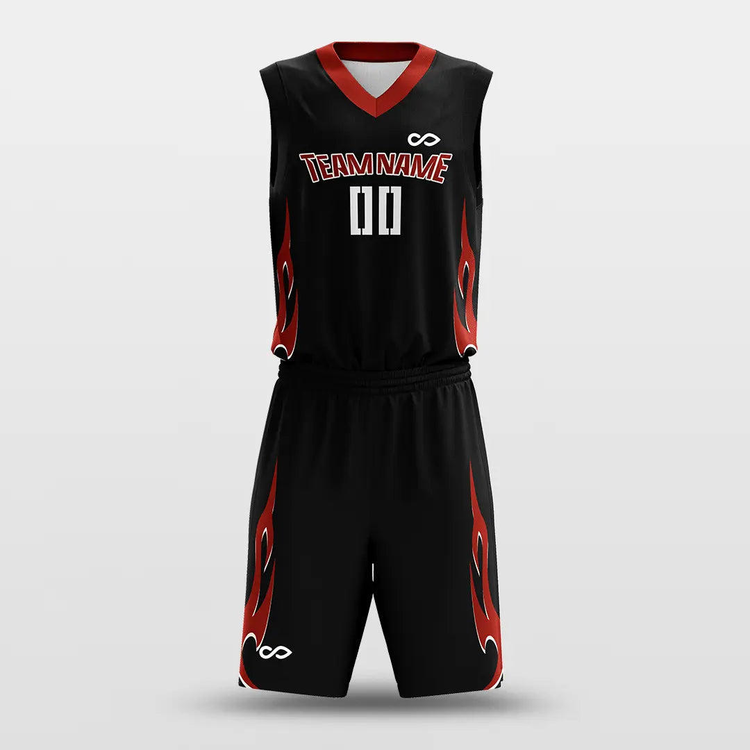 Cikers Sports Black / S Ninja - Customized Sublimated Basketball Set