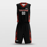 Cikers Sports Black / S Ninja - Customized Sublimated Basketball Set