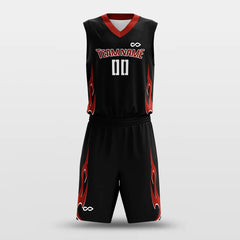 Cikers Sports Black / S Ninja - Customized Sublimated Basketball Set