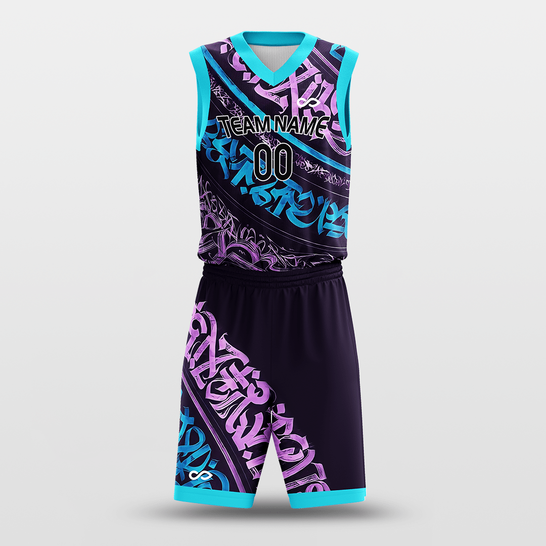 Cikers Sports Black / S Rune - Customized Sublimated Basketball Set