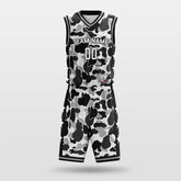 Cikers Sports Black / S Snow Leopard - Customized Sublimated Basketball Set