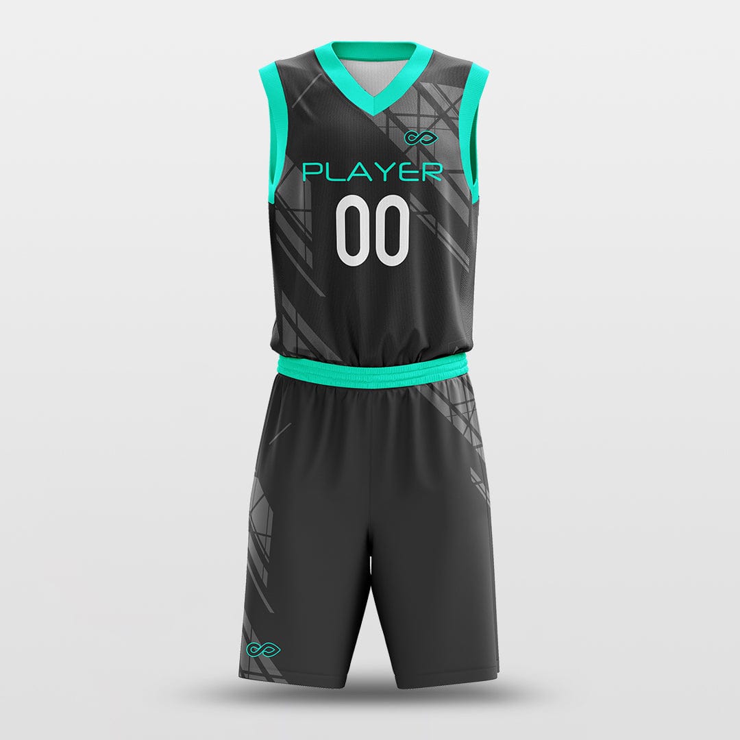 Cikers Sports Black / S Tech - Customized Sublimated Basketball Set