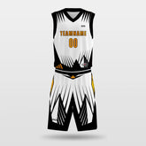 Cikers Sports Black / S Thorns - Customized Sublimated Basketball Set
