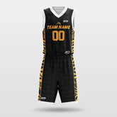 Cikers Sports Black / S Tiger Roar - Customized Sublimated Basketball Set